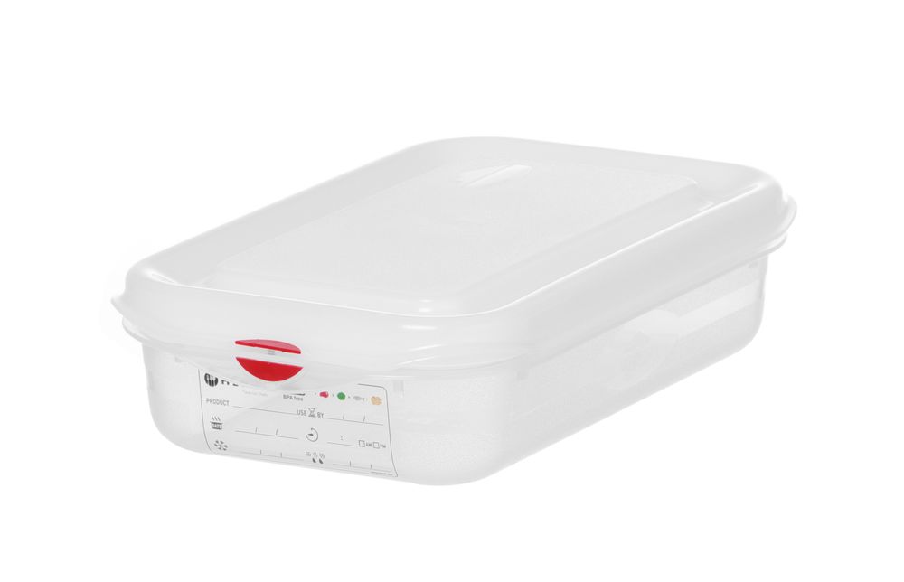 Recipiente GN 1/4 em polipropileno, GN 1/4, 4,3L, Transparente, 265x162x(H)150mm, Retangular - Image 6