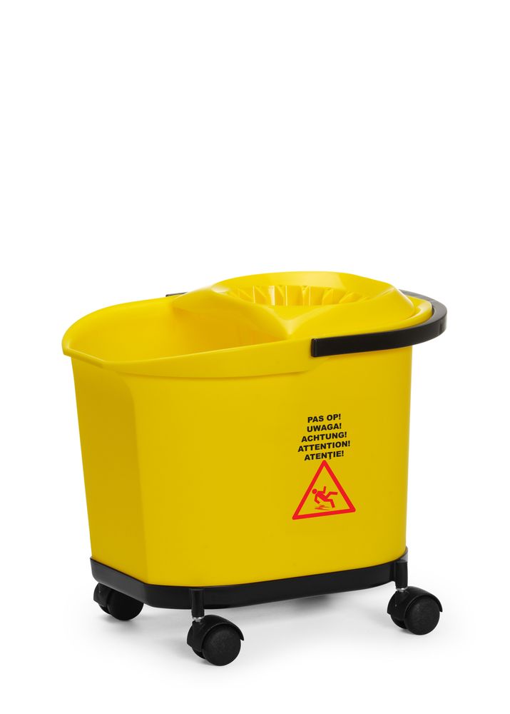 Balde de esfregona, 16L, Amarelo, 405x296x(H)340mm - Image 2