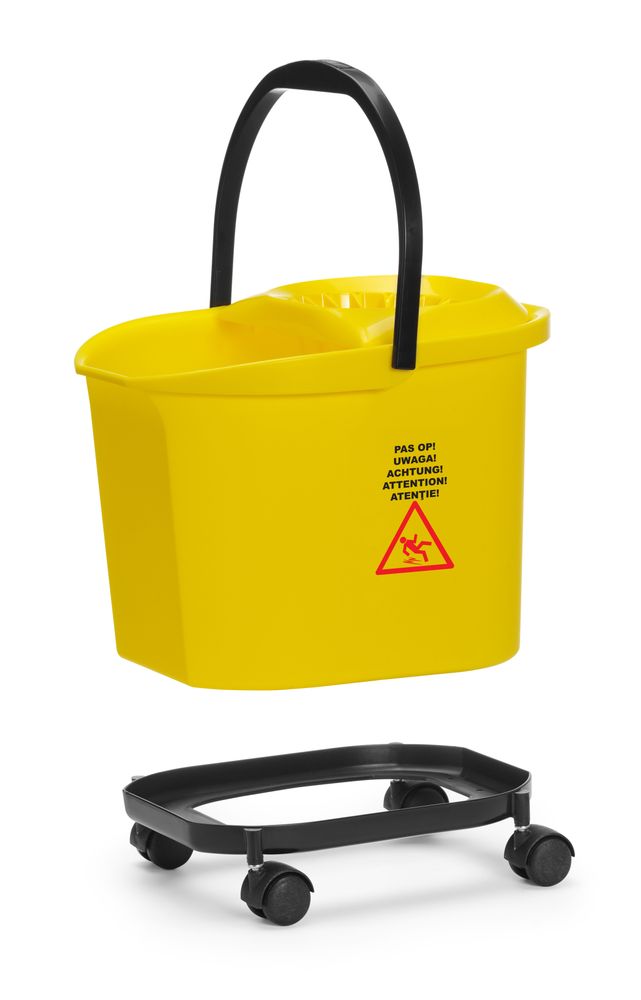 Balde de esfregona, 16L, Amarelo, 405x296x(H)340mm - Image 5