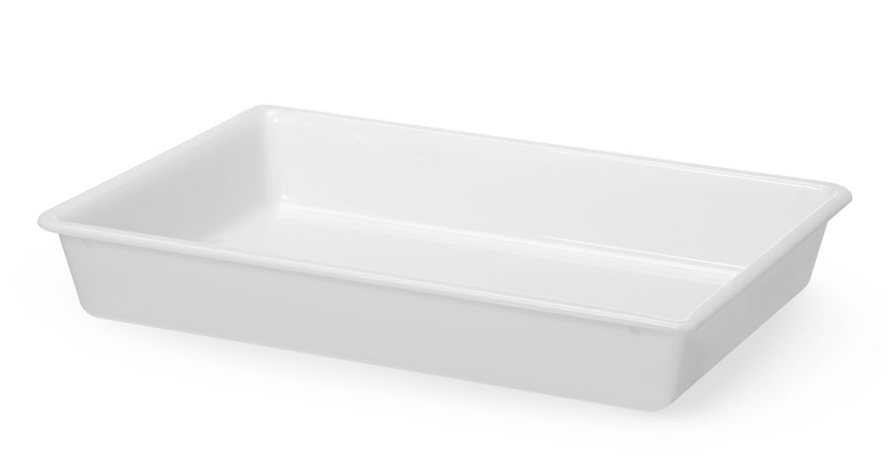 Tabuleiro de preparação, 12L, Branco, 535x385x(H)85mm