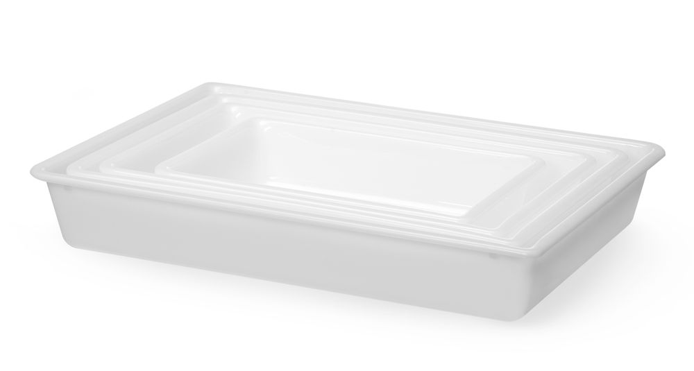 Tabuleiro de preparação, 12L, Branco, 535x385x(H)85mm - Image 2
