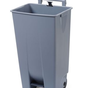 Recipiente para lixo, 120L, Cinzento-claro, 510x425x(H)875mm