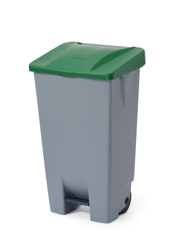 Recipiente para lixo, 120L, Cinzento-claro, 510x425x(H)875mm - Image 4
