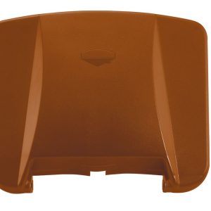 Tampa para recipiente de lixo, Castanho, 505x415mm