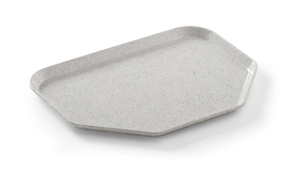 Tabuleiro, trapezoidal , AmerBox, Granito, 455x355mm - Image 2