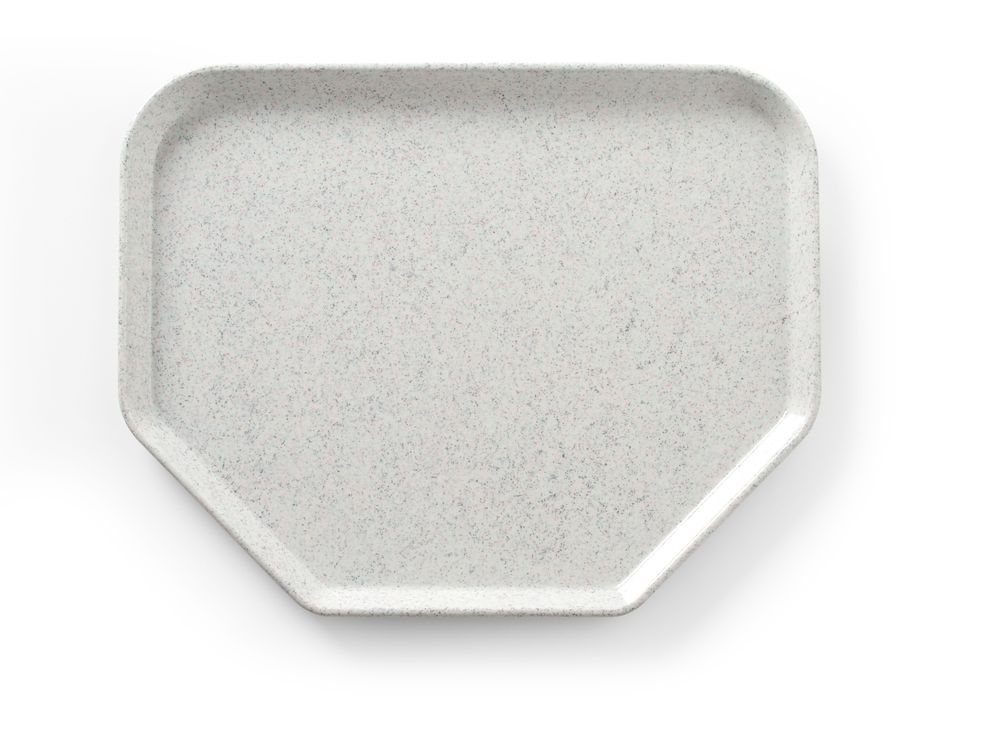 Tabuleiro, trapezoidal , AmerBox, Granito, 455x355mm - Image 4