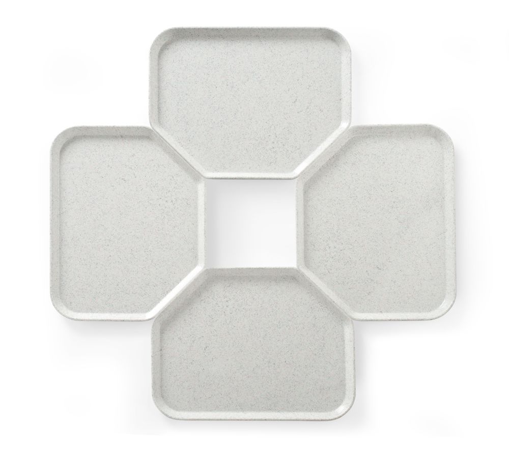 Tabuleiro, trapezoidal , AmerBox, Granito, 455x355mm - Image 5