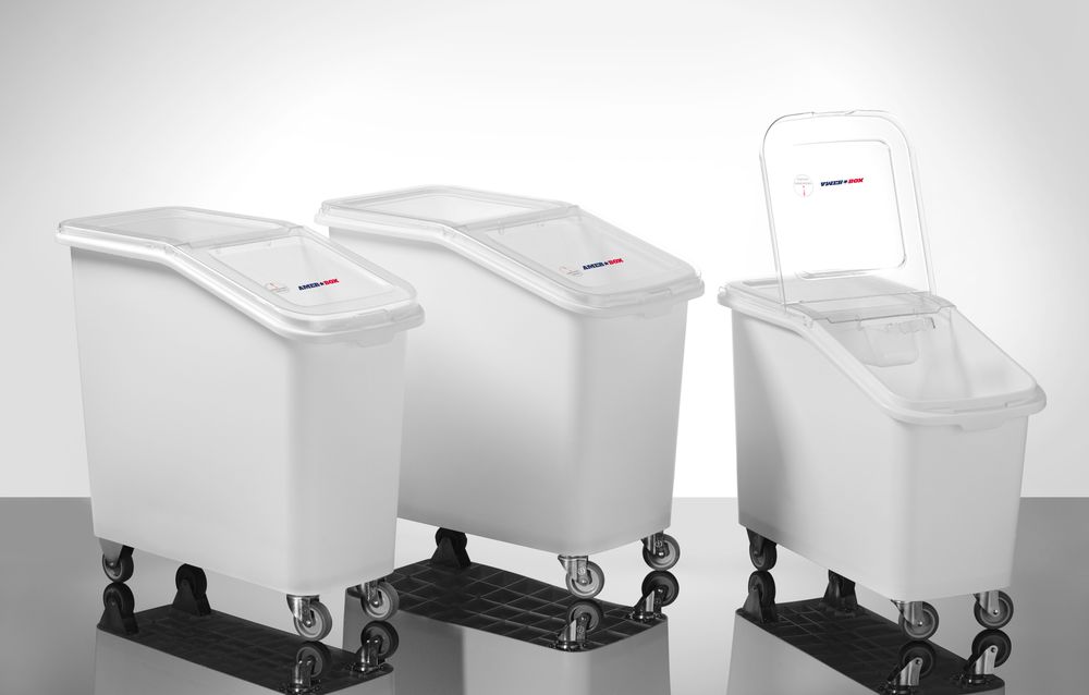 Carrinho para ingredientes, AmerBox, 62L, 345x720x(H)570mm - Image 3
