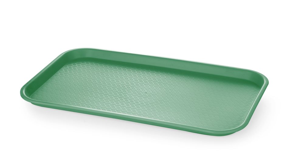 Tabuleiro GN 1/1 para fast food em polipropileno, AmerBox, GN 1/1, Azul, 530x325x(H)20mm - Image 4