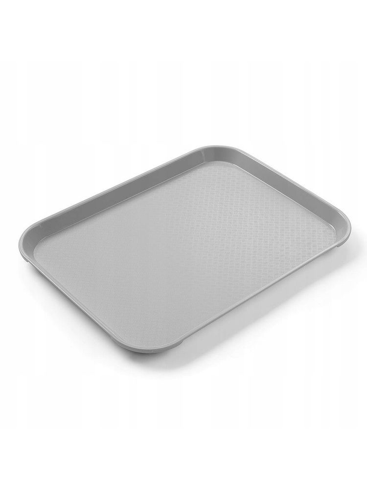Tabuleiros para fast-food pequenos, AmerBox, Cinzento-claro, 265x345x(H)20mm