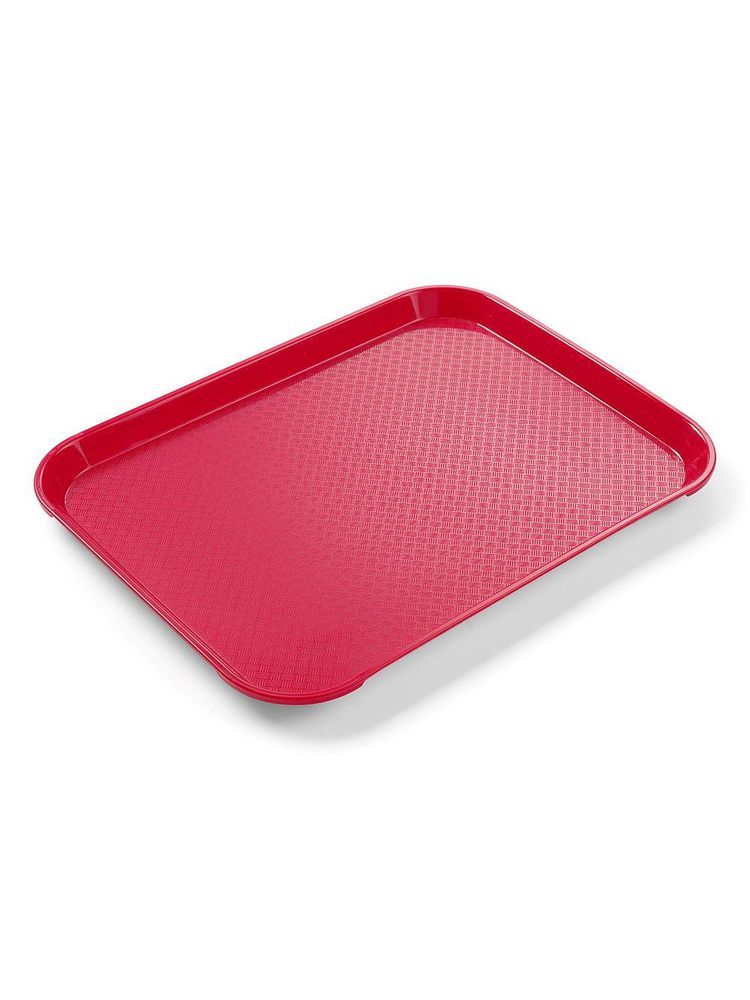 Tabuleiros para fast-food pequenos, AmerBox, Vermelho, 265x345x(H)20mm