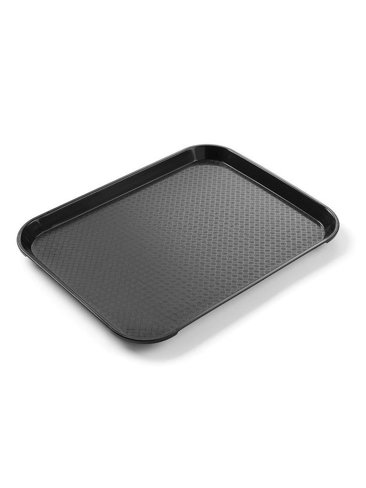 Tabuleiros para fast-food pequenos, AmerBox, Preto, 265x345x(H)20mm