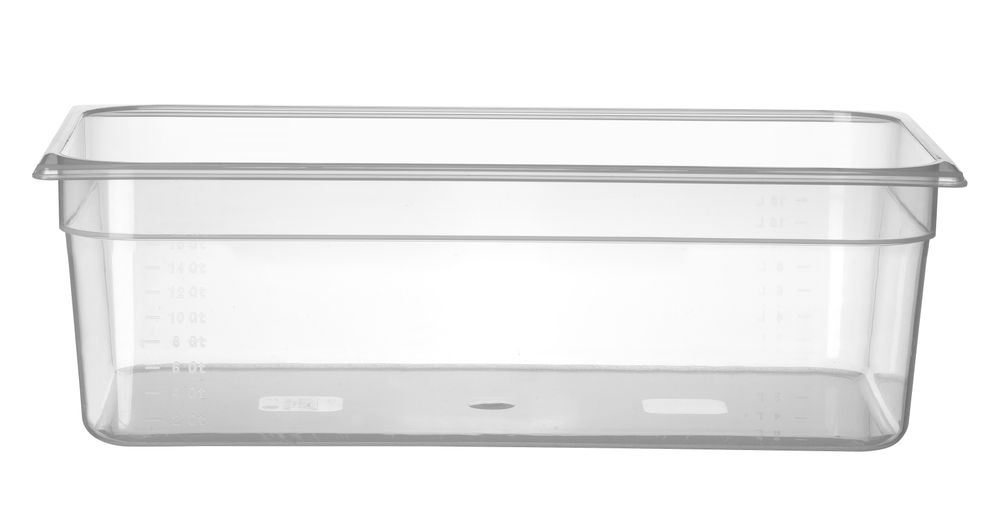 Recipiente Gastronorm 1/1, Profi Line, GN 1/1, 18L, Transparente, 530x325x(H)150mm