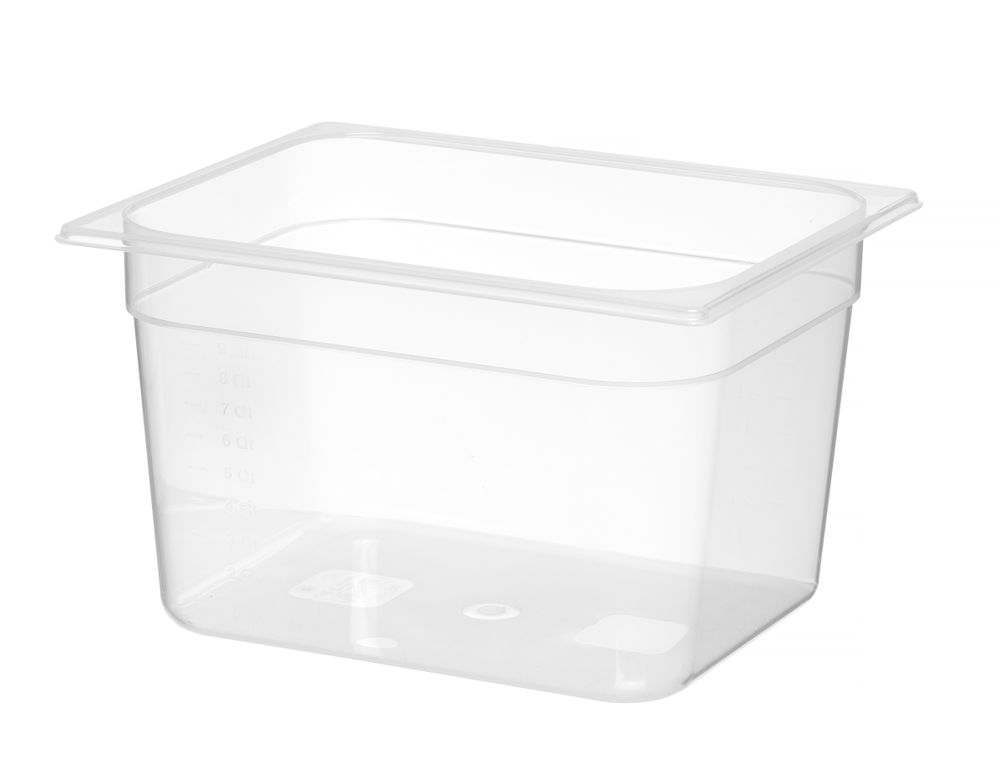 Recipiente Gastronorm 1/2, Profi Line, GN 1/2, 11L, Transparente, 325x265x(H)200mm