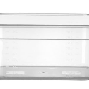 Recipiente Gastronorm 1/2, Profi Line, GN 1/2, 8L, Transparente, 325x265x(H)150mm