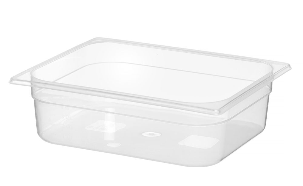 Recipiente Gastronorm 1/2, Profi Line, GN 1/2, 5L, Transparente, 325x265x(H)100mm - Image 2