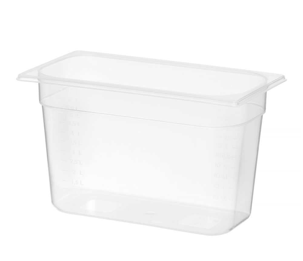 Recipiente Gastronorm 1/3, Profi Line, GN 1/3, 6,5L, Transparente, 325x176x(H)200mm - Image 2