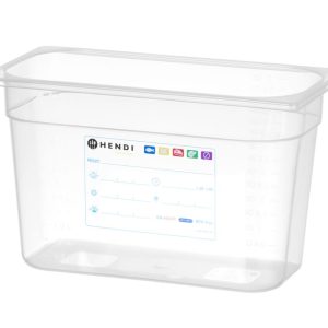 Recipiente Gastronorm 1/3, GN 1/3, 7,8L, Transparente, 325x176x(H)200mm