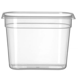 Recipiente Gastronorm 1/4, Profi Line, GN 1/4, 4,5L, Transparente, 265x162x(H)200mm