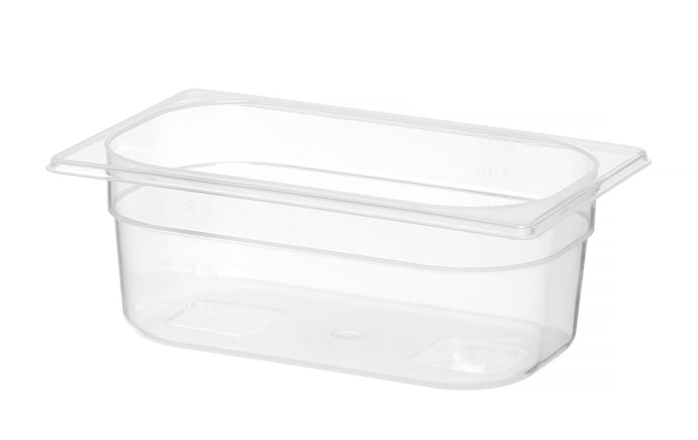Recipiente Gastronorm 1/4, Profi Line, GN 1/4, 2L, Transparente, 265x162x(H)100mm - Image 2