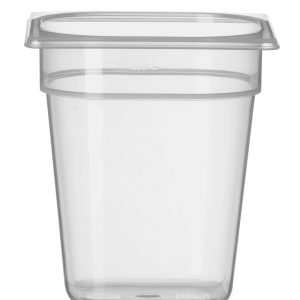 Recipiente Gastronorm 1/6, Profi Line, GN 1/6, 2,5L, Transparente, 176x162x(H)200mm