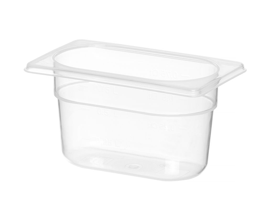 Recipiente Gastronorm 1/9, Profi Line, 1,0, GN 1/9, 0,75L, Transparente, 176x108x(H)100mm - Image 2
