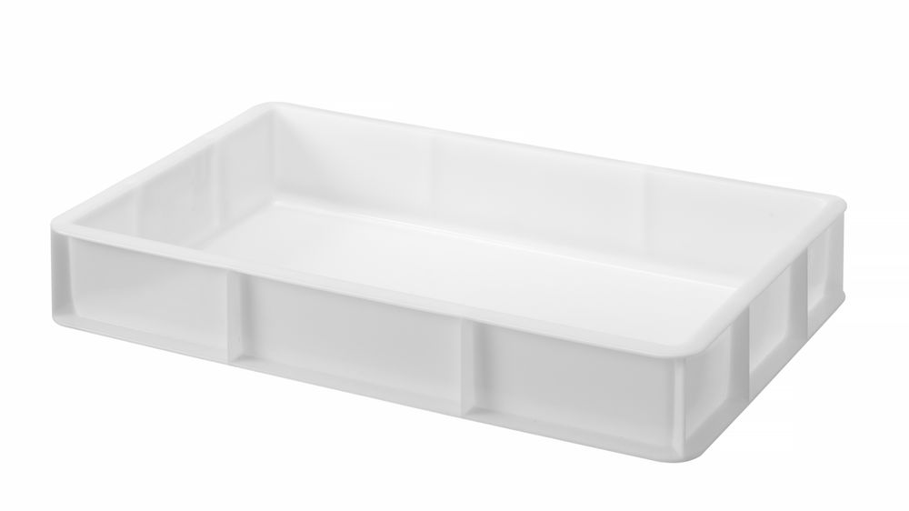 Caixa para massa de piza GN1/1, GN 1/1, Branco, 530x325x(H)90mm