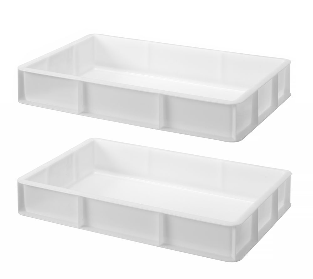 Caixa para massa de piza GN1/1, GN 1/1, Branco, 530x325x(H)90mm - Image 3
