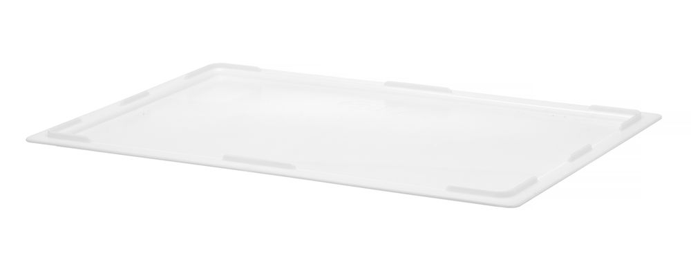 Tampa para caixa de massa de piza GN 1/1, GN 1/1, Branco, 530x325x(H)20mm