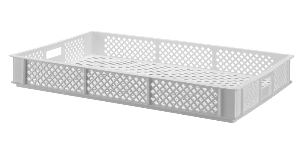 Caixa para secar massa fresca, Branco, 600x400x(H)70mm, Retangular - Image 3
