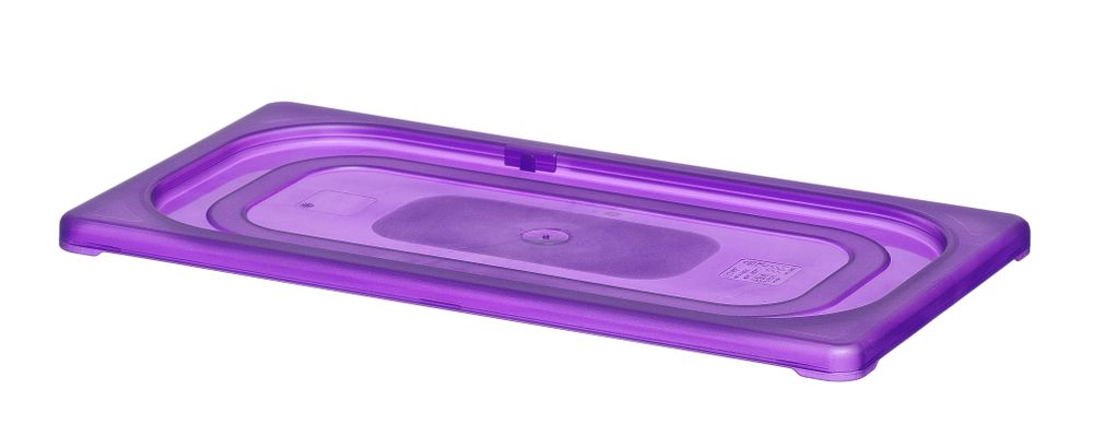 Tampa Gastronorm em roxo, GN 1/3, Roxo, 325x176mm