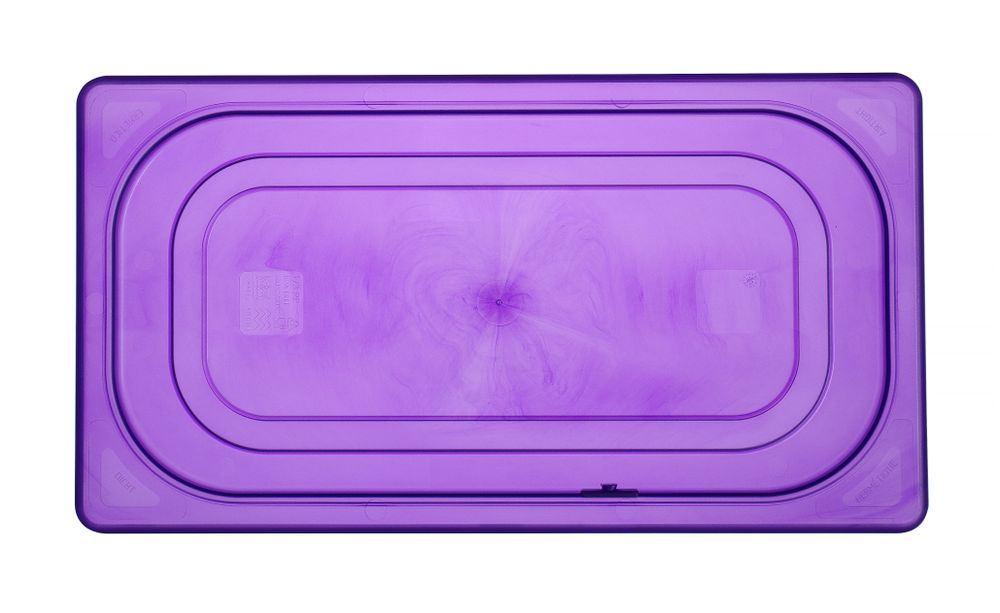 Tampa Gastronorm em roxo, GN 1/3, Roxo, 325x176mm - Image 2