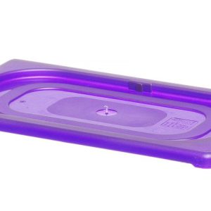 Tampa Gastronorm em roxo, GN 1/4, Roxo, 265x162mm