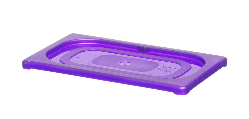 Tampa Gastronorm em roxo, GN 1/4, Roxo, 265x162mm