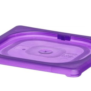 Tampa Gastronorm em roxo, GN 1/6, Roxo, 176x162mm