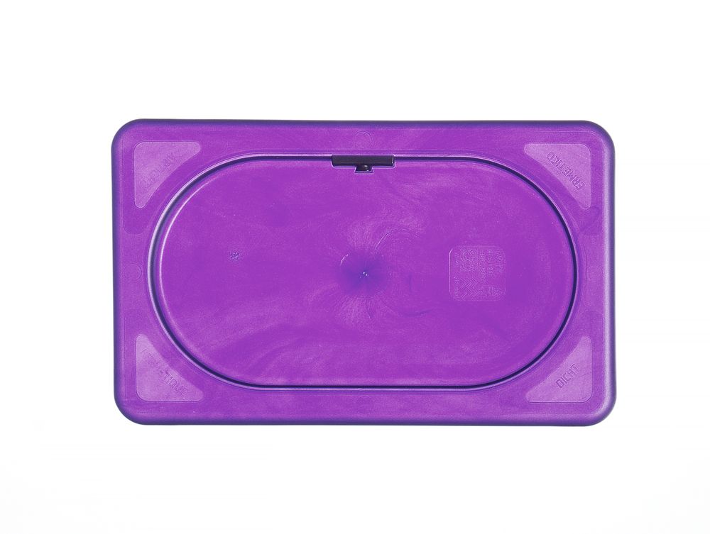 Tampa Gastronorm em roxo, GN 1/9, Roxo, 176x108mm