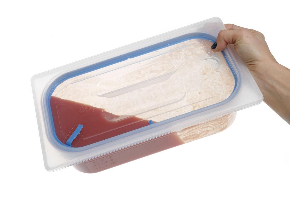 Vedação hermética para tampas Gastronorm, GN 1/2, Transparente, 325x265mm - Image 3