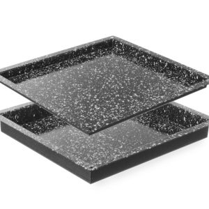 Tabuleiro CONVECTOMAT CLÁSSICO GN 2/3, GN 2/3, Preto, 354x325x(H)40mm