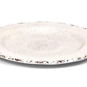 Prato Branco. 22 cm