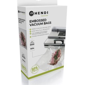 Sacos de vácuo com relevo - 100 unidades, 100 unid., 200x300mm