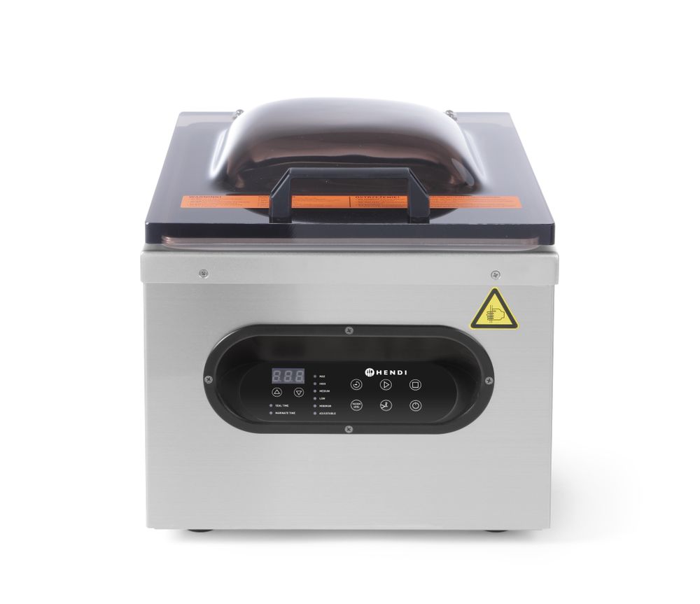 Máquina de embalar a vácuo com câmara, Kitchen Line, 230V/630W, 360x490x(H)365mm
