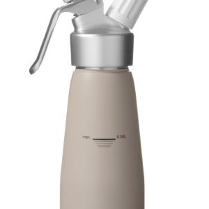 Sifão para natas, 0,5L, Taupe, ⌀80x(H)260mm