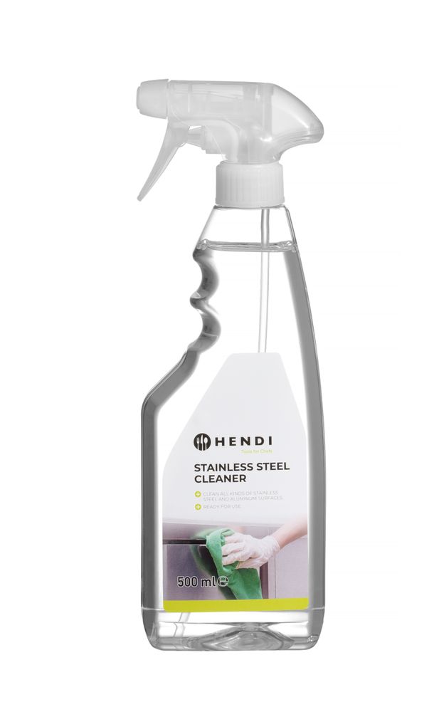 Produto de limpeza para aço inoxidável