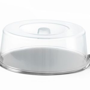 Tabuleiro redondo com tampa, ⌀300x(H)110mm