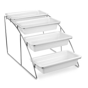 Suporte Inox para 4 GN 1/3