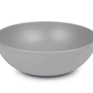 Cinzento Taça. 22 cm.