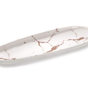 Travessa Oval. 30,5X11 cm
