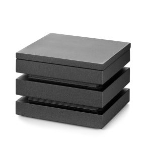 Cubo Cubic Preto com Tampa