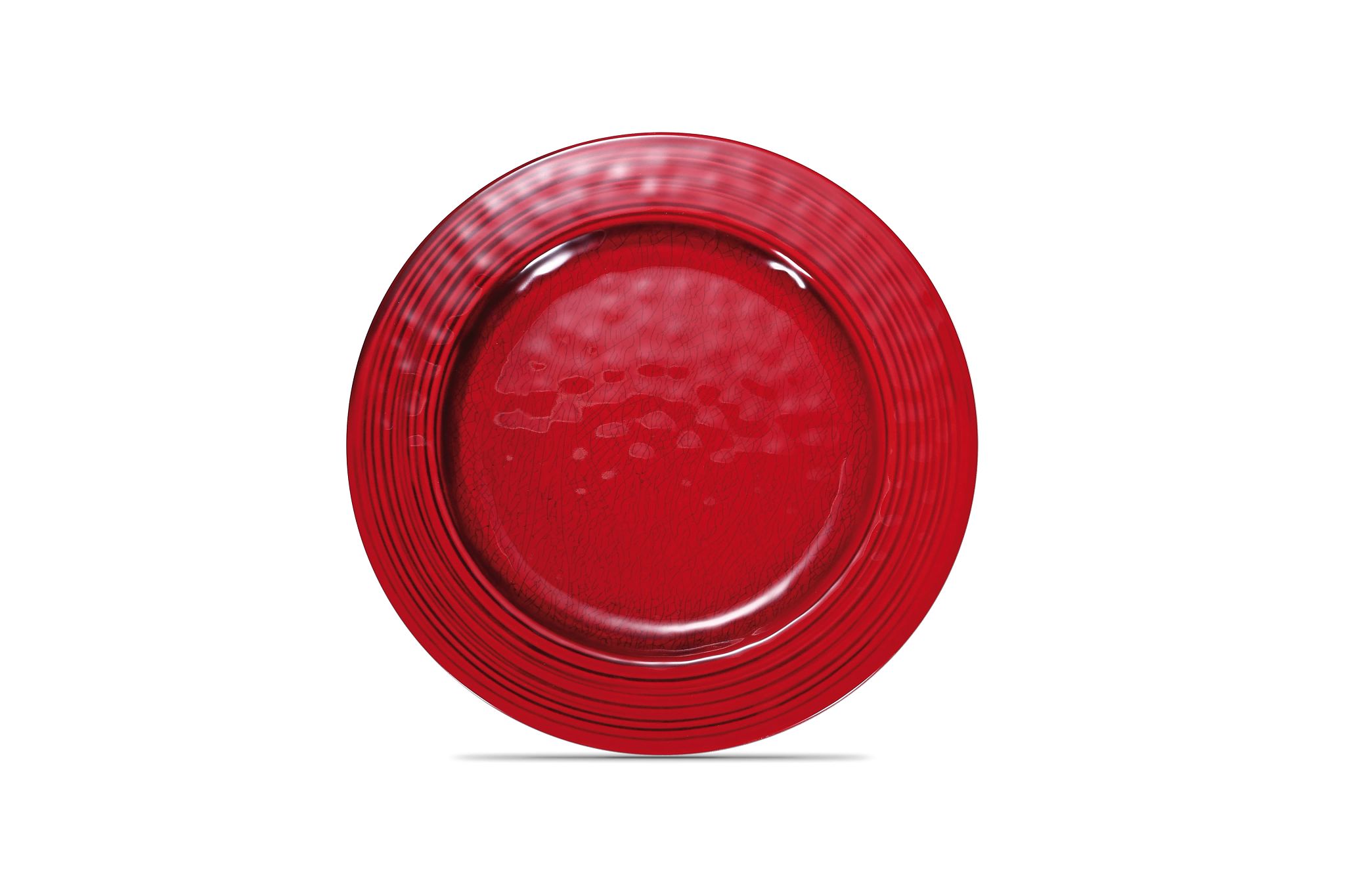Prato Present. 22Cm Vermelho