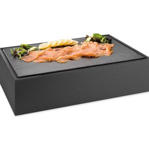 Conj Buffet Preto Pizarr Melam
